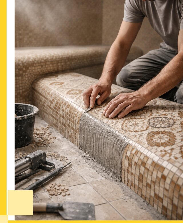 Плитка для хамама под ключ в Воркуте от 3598 р. | ЭриданВрк