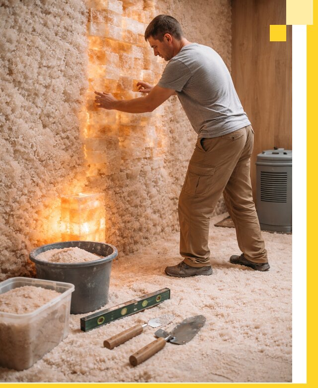 Проектирование и монтаж соляных комнат в Воркуте под ключ